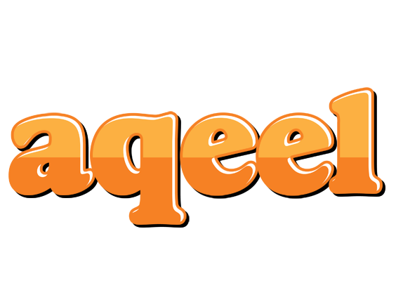 Aqeel orange logo