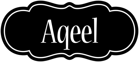 Aqeel welcome logo