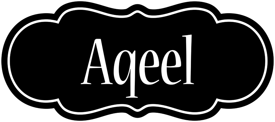 Aqeel welcome logo