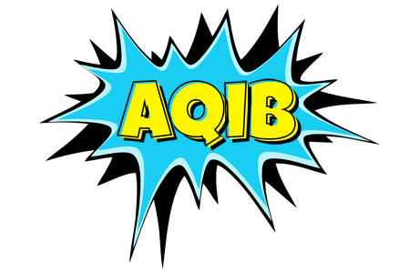 Aqib amazing logo