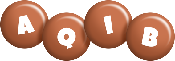 Aqib candy-brown logo