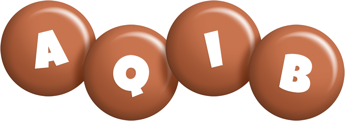 Aqib candy-brown logo