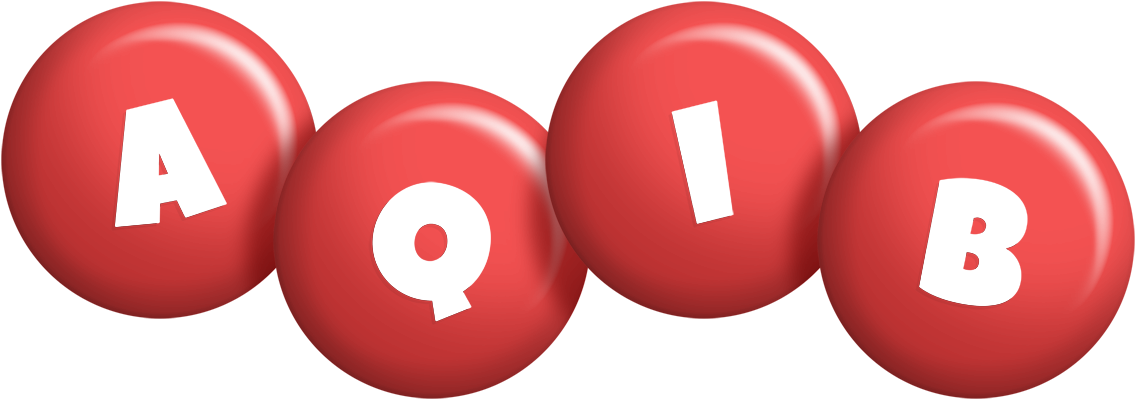Aqib candy-red logo