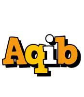 Aqib cartoon logo