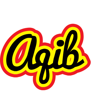 Aqib flaming logo