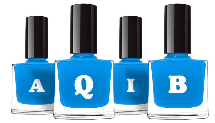 Aqib glossy logo