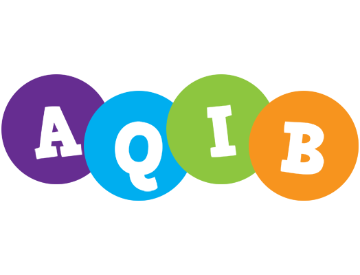 Aqib happy logo