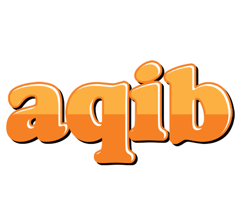 Aqib orange logo