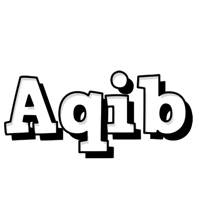 Aqib snowing logo