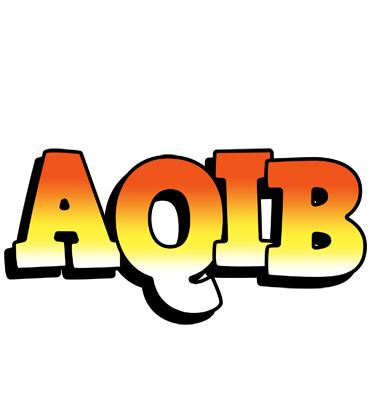 Aqib sunset logo