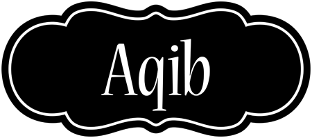 Aqib welcome logo