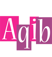 Aqib whine logo