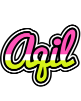 Aqil candies logo