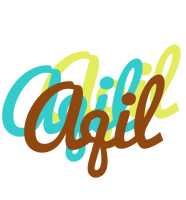 Aqil cupcake logo