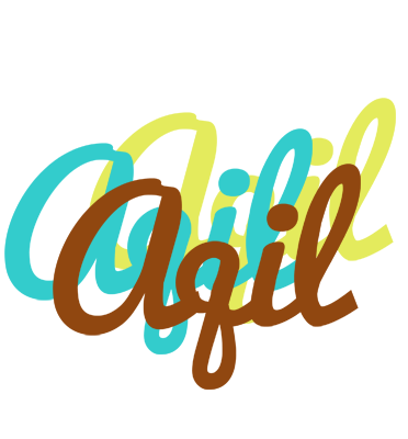 Aqil cupcake logo