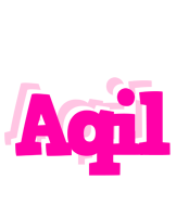 Aqil dancing logo