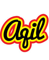 Aqil flaming logo