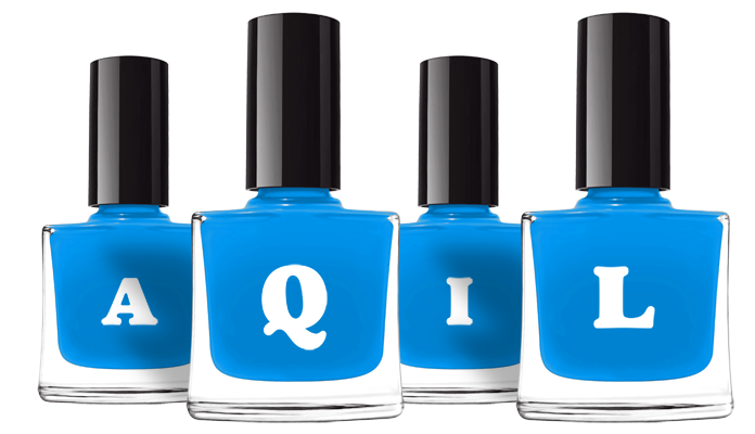Aqil glossy logo