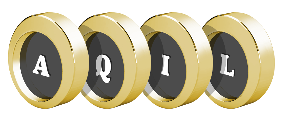 Aqil gold logo