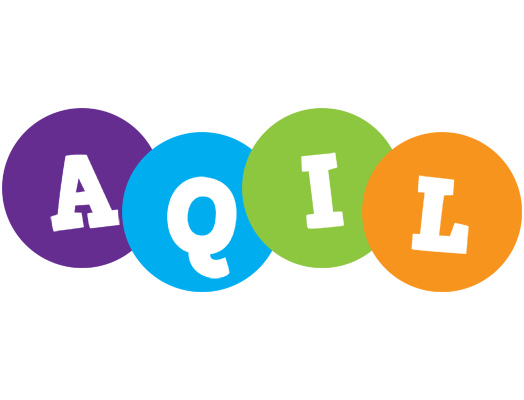 Aqil happy logo