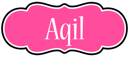 Aqil invitation logo