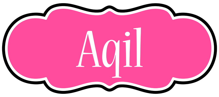 Aqil invitation logo