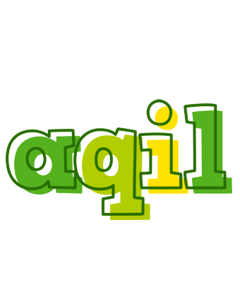 Aqil juice logo