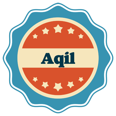 Aqil labels logo