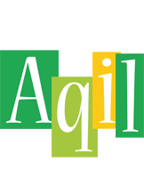 Aqil lemonade logo