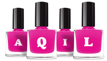 Aqil nails logo