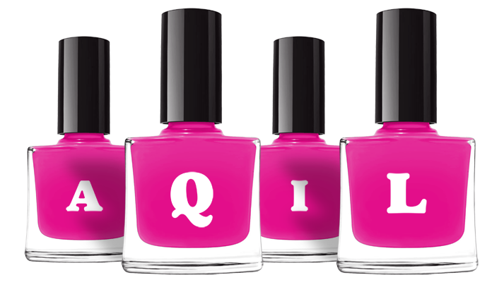 Aqil nails logo