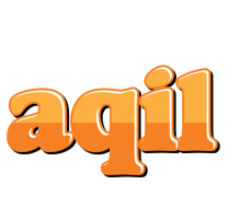 Aqil orange logo