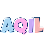 Aqil pastel logo