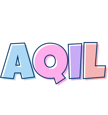 Aqil pastel logo