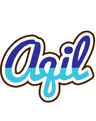 Aqil raining logo