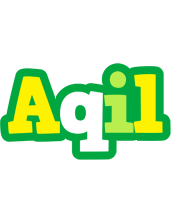 Aqil soccer logo