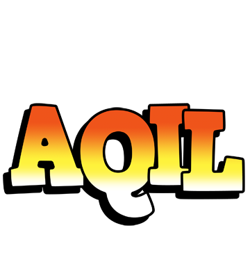 Aqil sunset logo