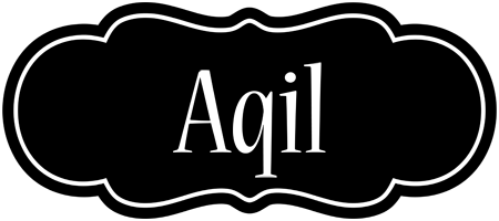 Aqil welcome logo