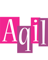 Aqil whine logo