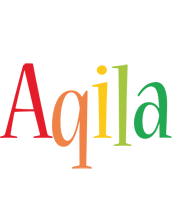 Aqila birthday logo