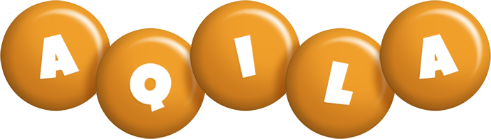 Aqila candy-orange logo