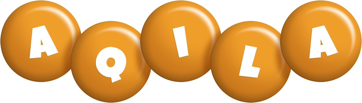 Aqila candy-orange logo