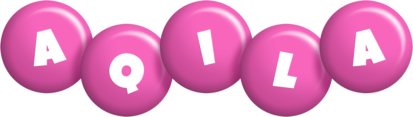 Aqila candy-pink logo