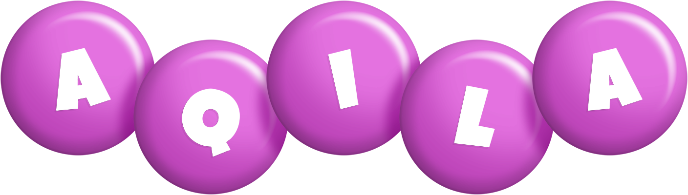 Aqila candy-purple logo