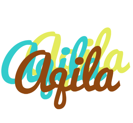 Aqila cupcake logo