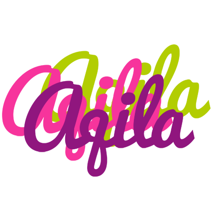 Aqila flowers logo
