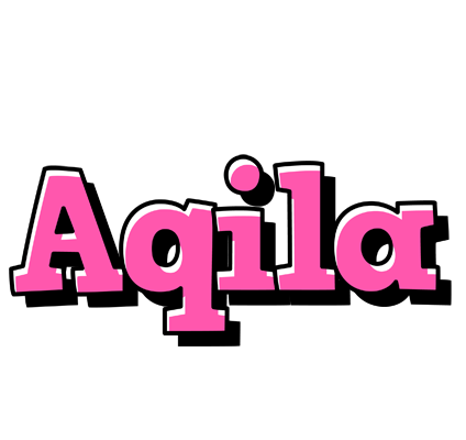 Aqila girlish logo