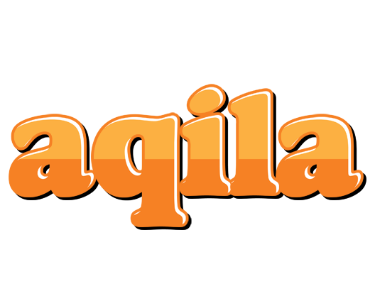 Aqila orange logo