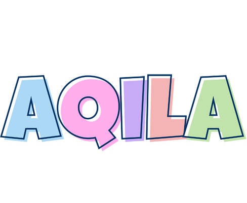 Aqila pastel logo