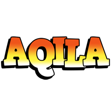 Aqila sunset logo